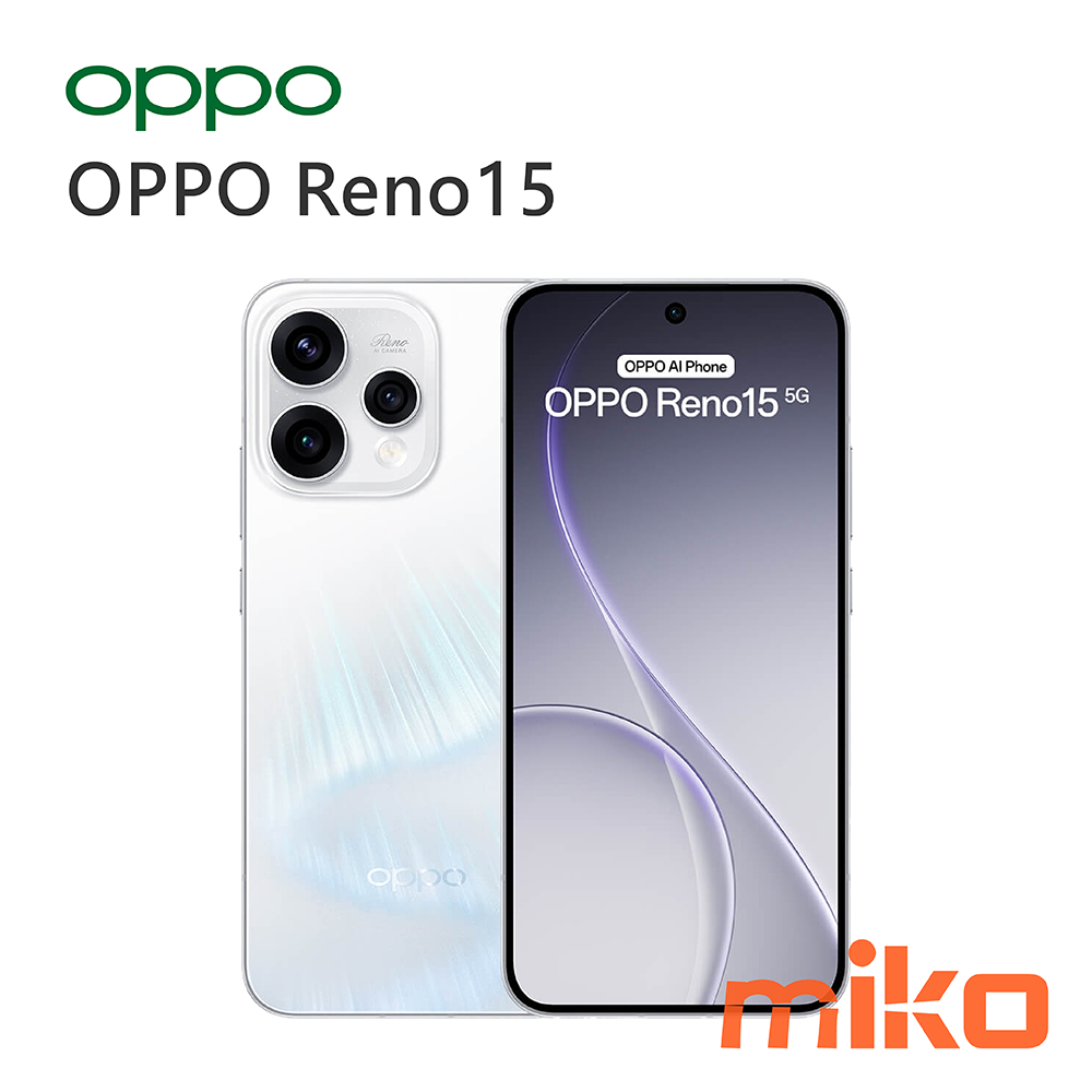 OPPO Reno 15 極光白